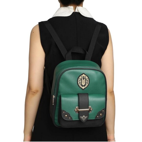 Wicked Badge Mini Backpack - Wizard of OZ Emerald City Gifts - Picture 2 of 13